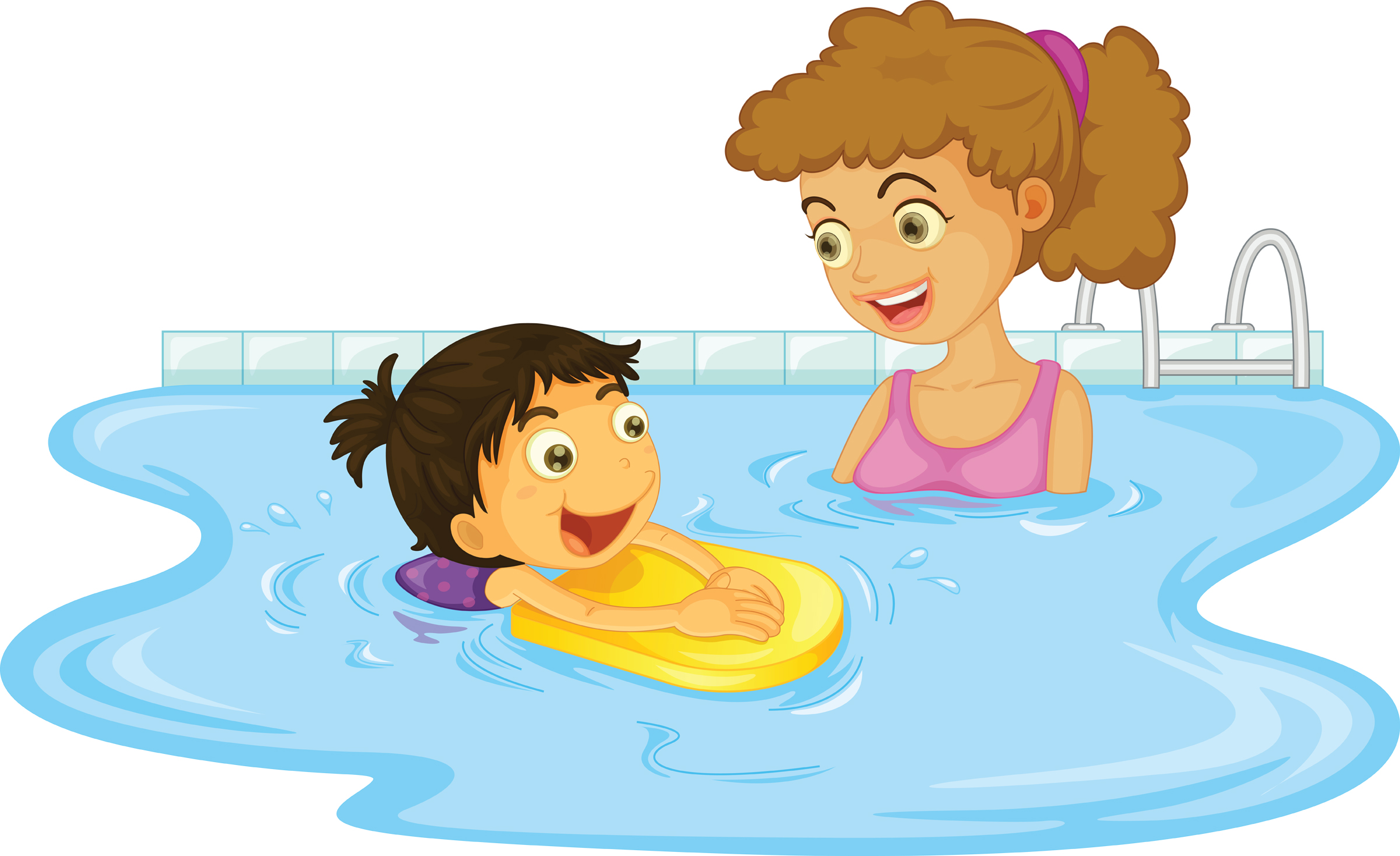 Playing In Swimming Pool Clip Art | My XXX Hot Girl
